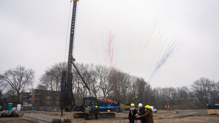 Bouwproject ‘Het Palet’ aan de Picassolaan in Alkmaar is van start gegaan