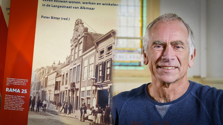 Archeoloog Peter Bitter brengt geschiedenis tot leven. “Je zit op de oudste kern van de stad.”