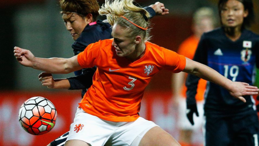 WK het laatste optreden van voetbalster Stefanie van der Gragt