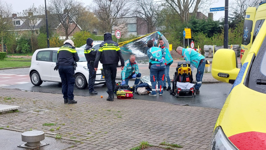 Fietsster aangereden op Westtangent in Heerhugowaard