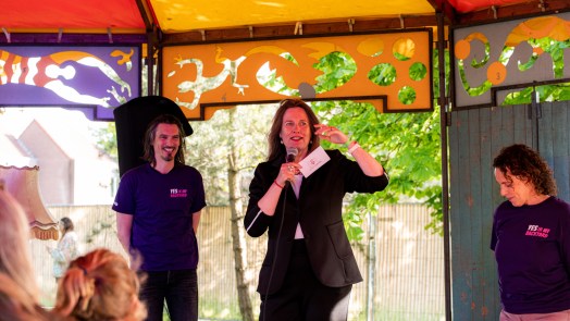 Succesvolle aftrap van Karavaan Festival en Yes In My Backyard
