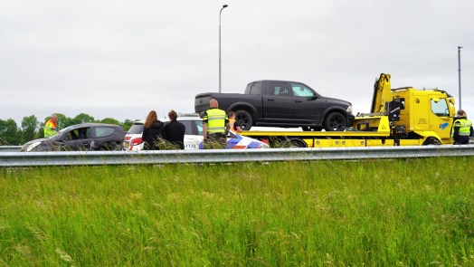 Kilometerslange file op A9 na ongeval bij Heiloo