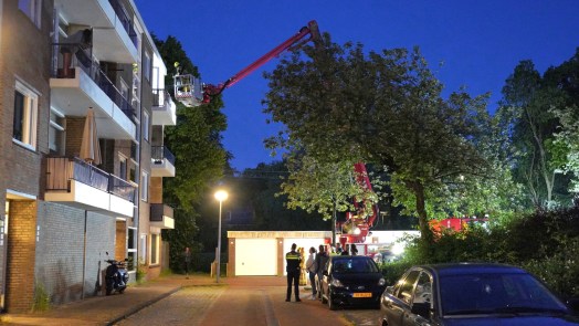 Flinke vlammen bij brand in appartement Alkmaar