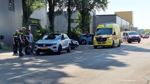 Wielrenner aangereden op Koelmalaan op bedrijventerrein Overdie
