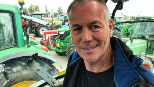 Boeren moeten wijken voor natuur, maar Arnold laat zich niet zomaar het bollenveld uitslaan