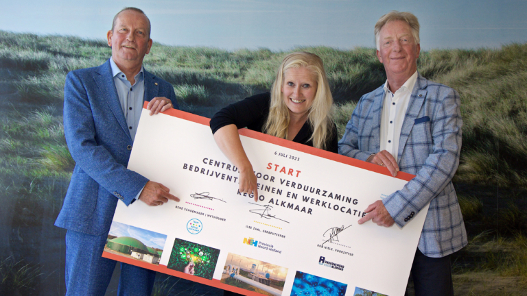 Centrum voor Verduurzaming Bedrijventerreinen Regio Alkmaar gaat aan de slag