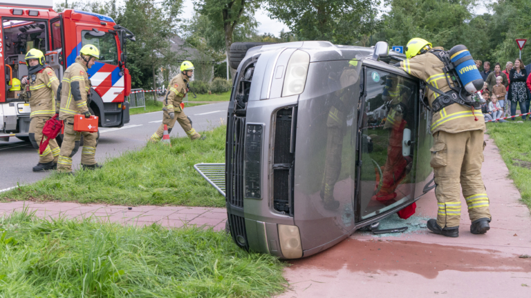 Vrijwillige brandweer oefent voor publiek: “We willen ons laten zien”