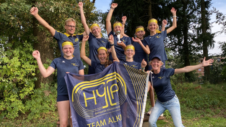 Gehavend meidenteam van AV Hylas toch nog tweede in landelijke finale