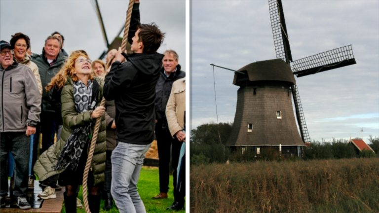 Afronding restauratie Strijkmolen I feestelijk gevierd: “We zijn er bijna”