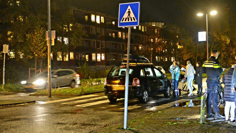 Aanrijding op Alkmaars zebrapad, bestuurder meegenomen naar politiebureau