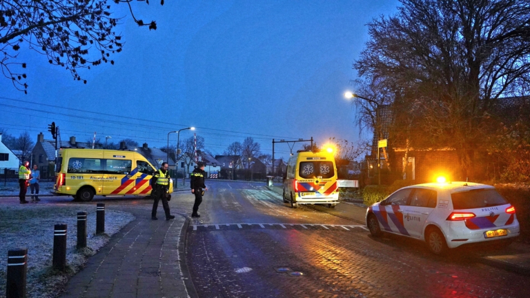 Oproep traumahelikopter voor ernstige val fietser