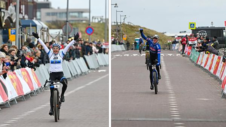 Ramon Sinkeldam en Tessa Neefjes overtuigende winnaars Egmond-Pier-Egmond