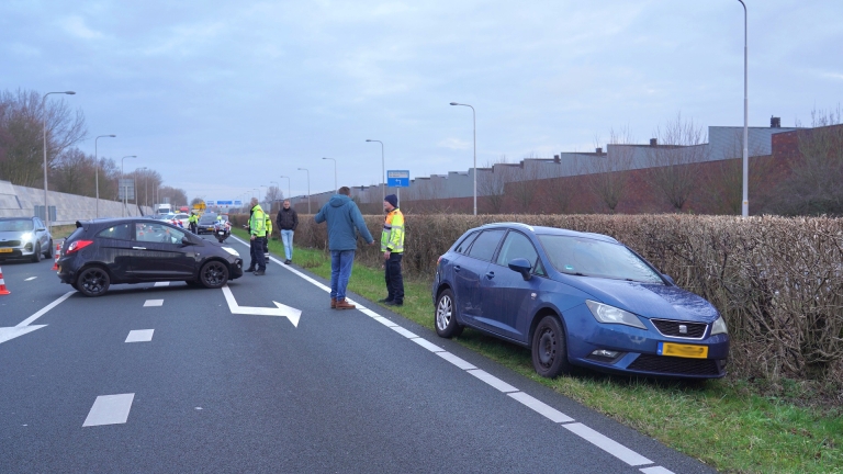 Wisselen van rijstrook leidt tot botsing op N245