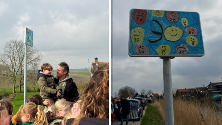 Julian maakt Oostdijk bij Driehuizen een stukje veiliger