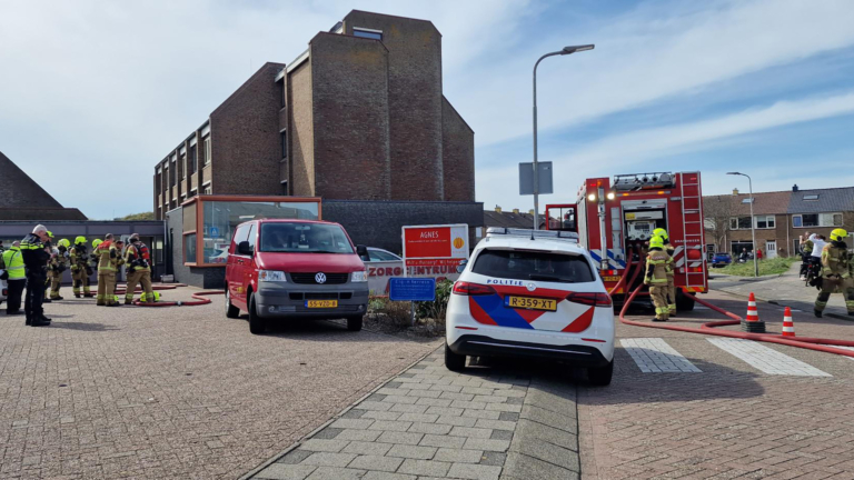 Grote inzet hulpdiensten na brandmelding Verzorgingshuis Agnes