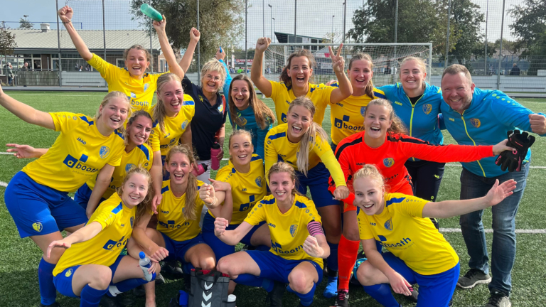 LSVV vrouwen 1 wint pro-training bij AZ: “De groepsapp explodeerde toen we het zagen”