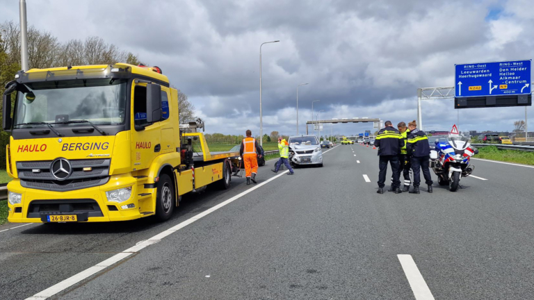 Twee gewonden na ongeval op A9