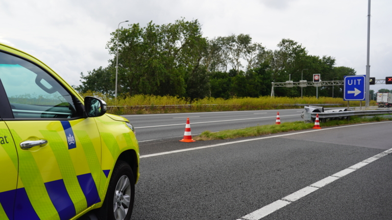 Politie vindt man die wegloopt na ongeval op A9: drugsgebruik