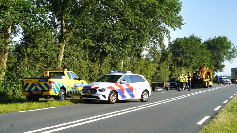 Motorrijder raakt gewond op N246 bij Markenbinnen