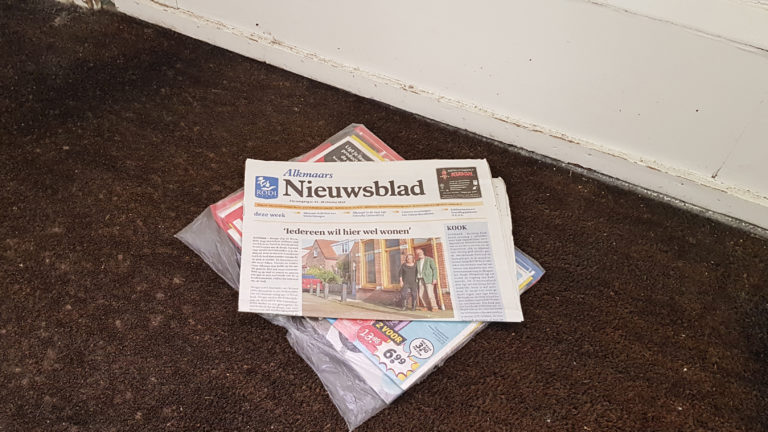 Wel of geen reclamefolders in de bus; Dijk en Waard gaat ‘ja-stickers’ invoeren