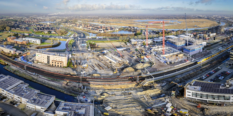 Geen spoor meer te bekennen van Zuidtangent: “Werk onderdoorgang verloopt heel voorspoedig”