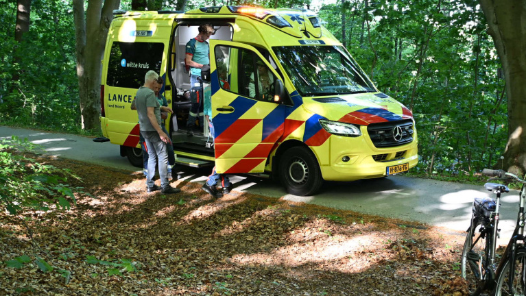 Fietsers komen ten val na botsing op fietspad Herenweg