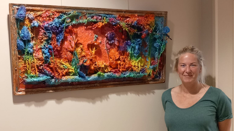 Ontdek lokale kunst in het Alkmaarse wijkcentrum Thuis in Overdie 🗓