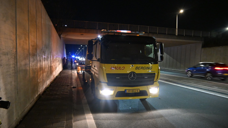 Veel verkeershinder op Nollenweg door kop-staartbotsing