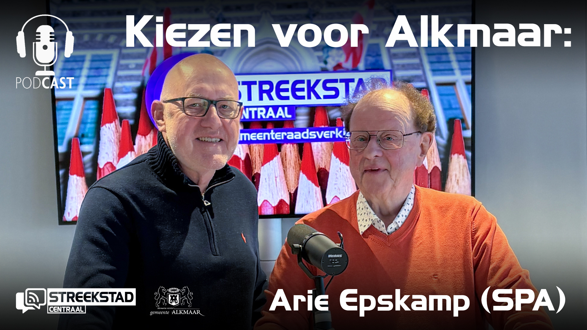 Kiezen voor Alkmaar: lijsttrekkersgesprek met Arie Epskamp (SPA)