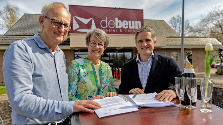 Beloning voor vrijwilligers Theater en Filmhuis De Beun: verlenging contract met gemeente
