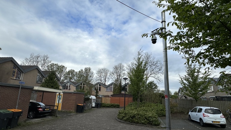 Cameratoezicht bij opnieuw door explosie getroffen woning aan Rhodoniet