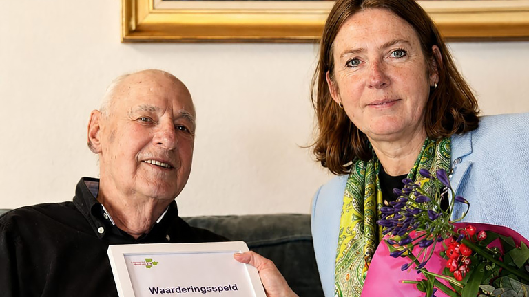 Otto van Os geëerd met Heilooër Waarderingsspeld
