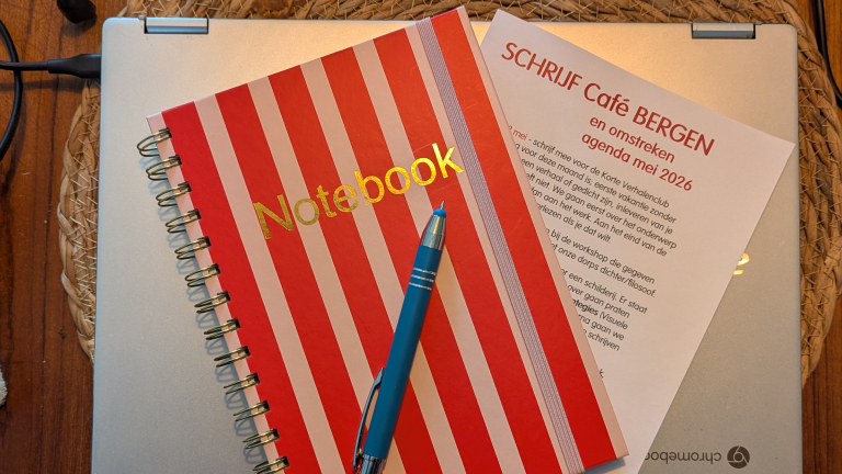 Schrijfcafé Bergen sluit seizoen af met creatieve workshop 🗓