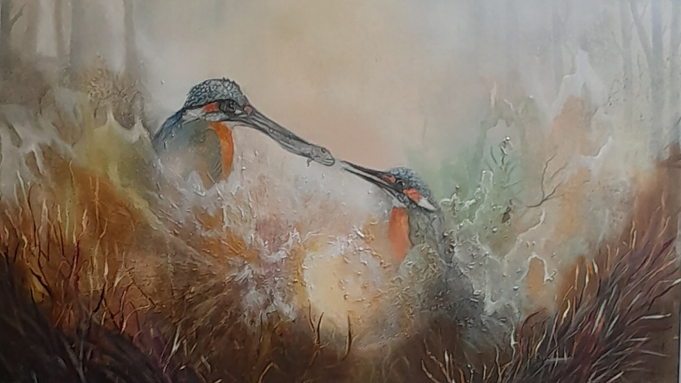 Beeldhouwer Martin Griek en schilder Janny van Dijk exposeren in Bibliotheek Heiloo 🗓