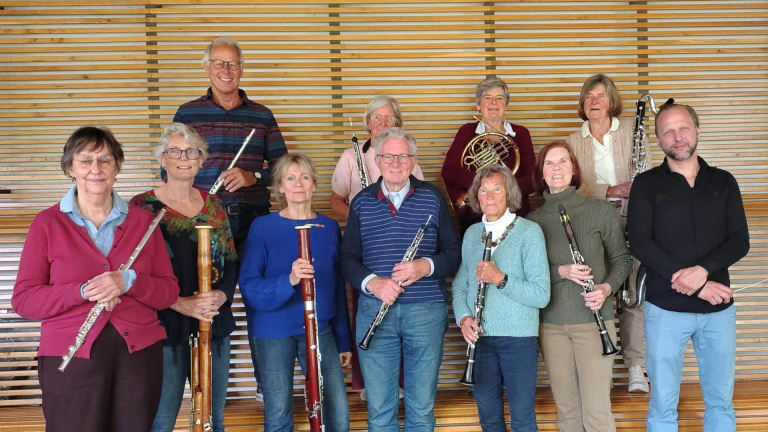 Blaasgroep Les Mistrals geeft optreden in Hortus Alkmaar 🗓