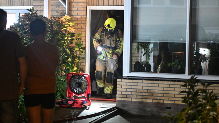 Gezin in huis aan Pieter de Hooghstraat opgeschrikt door nachtelijke brand