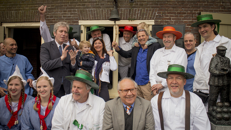 Directeur Nh1816 Lex Verëll opent mistige Kaasmarkt