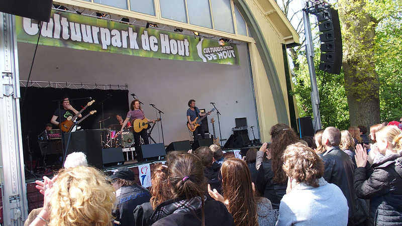 Bevrijdingsfestival in De Hout in Alkmaar