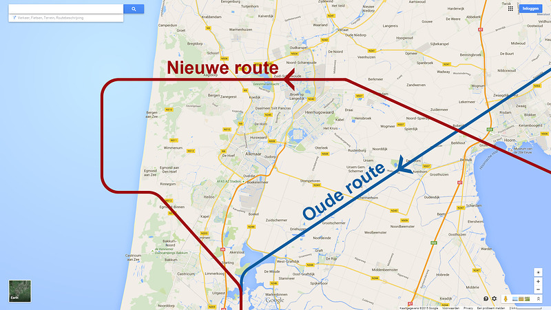 Nieuwe nachtelijke aanvliegroute gaat inwoners Langedijk, Bergen en Heiloo overlast bezorgen