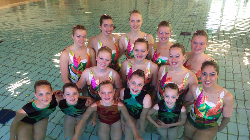 Goede generale voor synchroonzwemsters van DAW