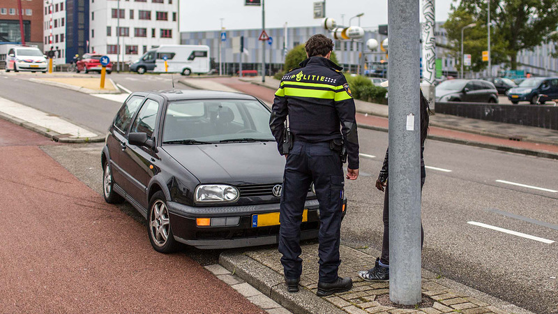 Automobiliste ziet fietser over het hoofd op Noorderstraat