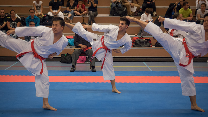 Zondag 14 juni 10e Funakoshi Cup karate in de Hoornse Vaart