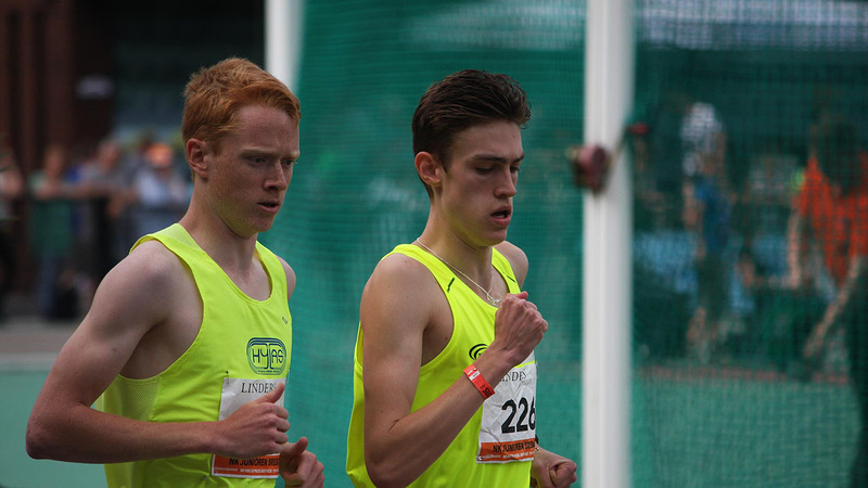 Jeroen Swinkels zevende op de 1500 meter tijdens NK junioren