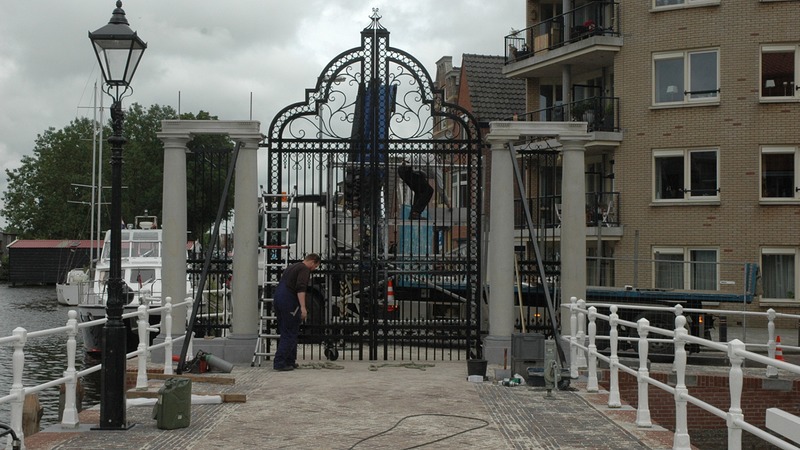 Hamei van de Boompoortsbrug krijgt vorm