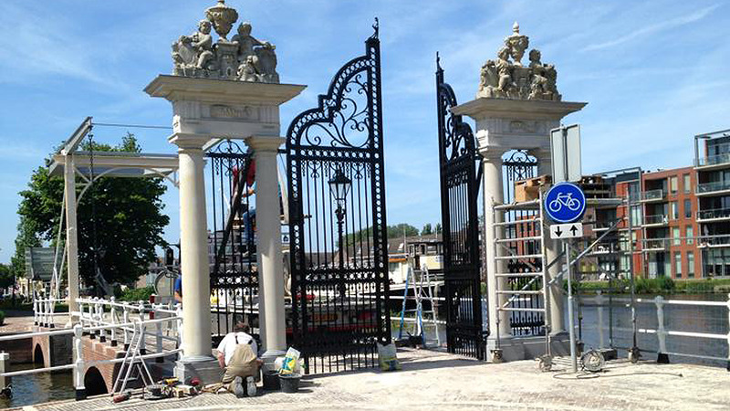 Boompoortsbrug in volle glorie