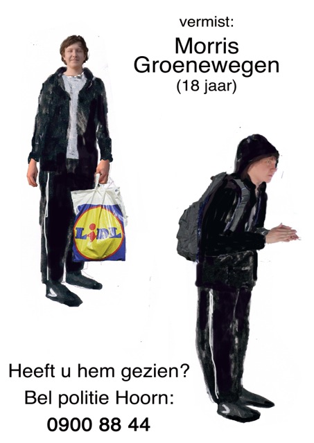 Groots opgezette zoektocht naar vermiste Morris Groenewegen (FOTO)