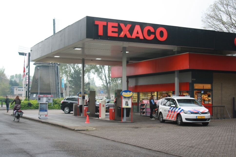 Benzinestation aan Blanckerhofweg overvallen (FOTO's)