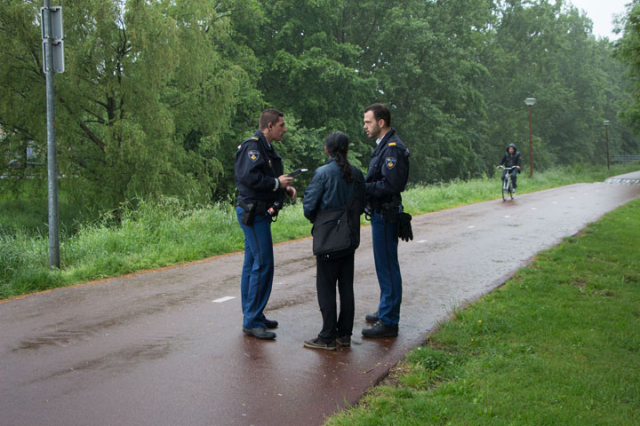 EOD ingezet voor bryzant granaat bij Kwakelkade (FOTO's)
