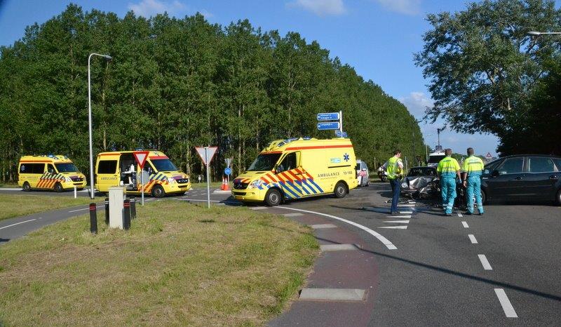 Zon veroorzaakt ongeval met 4 gewonden (FOTO's)