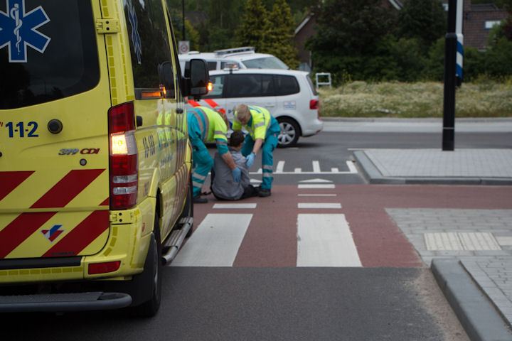 Jongen gewond bij ongeval in Heerhugowaard (FOTO's)